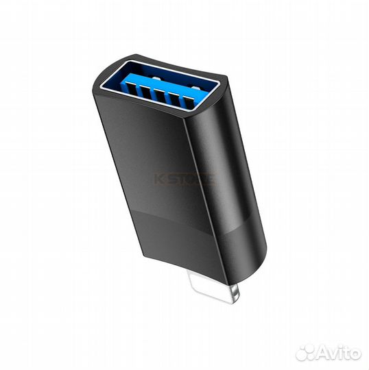 Адаптер-переходник Hoco UA17 USB - Lightning