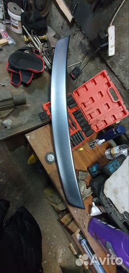 Лип спойлер honda civic 4d