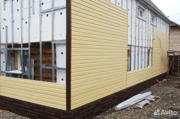 Обшивка домов сайдингом