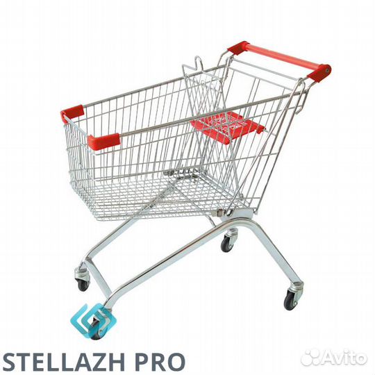 Покупательская тележка или телега для магазина