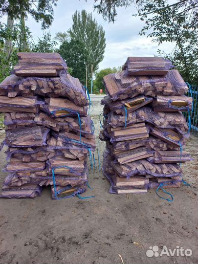 Дрова колотые дубовые