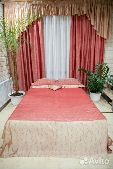 Шторы, покрывало