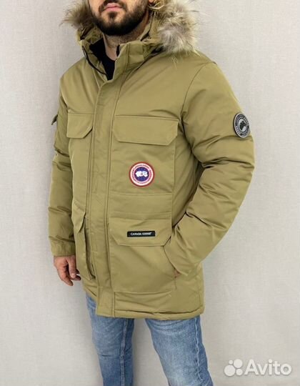 Парка Canada Goose мужская с мехом зимняя(Новинка)