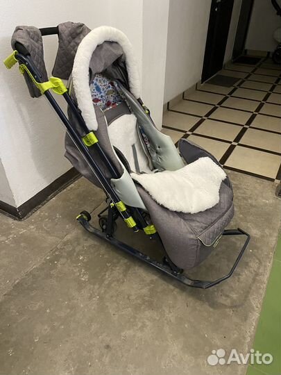 Санки коляска ника 7 3