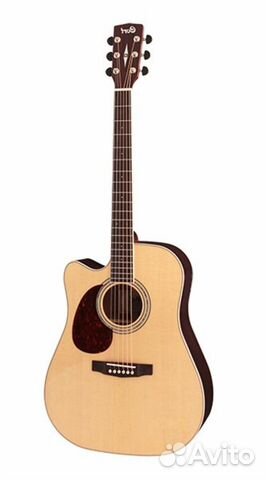 Электроакустическая гитара Cort MR710F-LH-NS-wbag