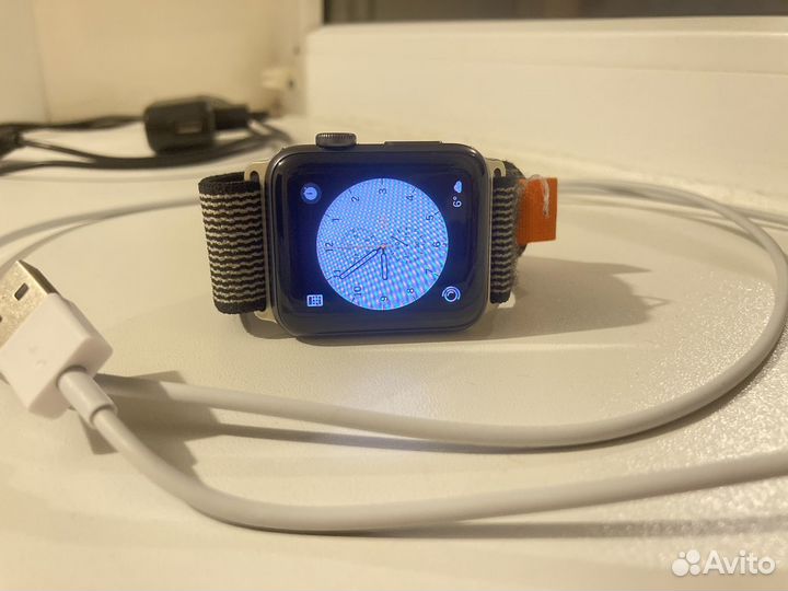 Часы apple watch 3 42mm 95акб