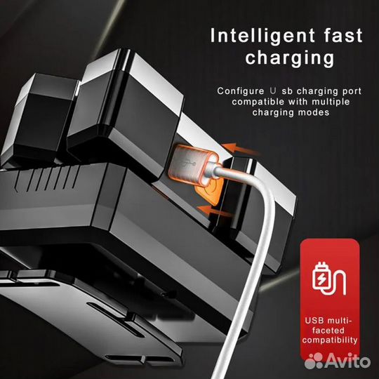 Светодиодный перезаряжаемый налобный фонарь