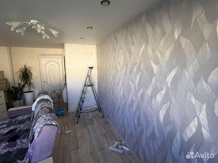 Поклейка обоев