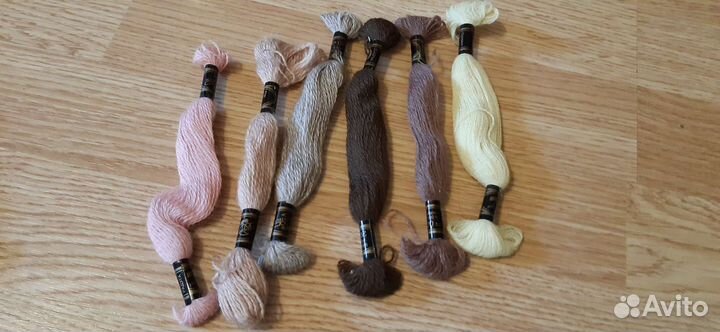 Шерсть для вышивания