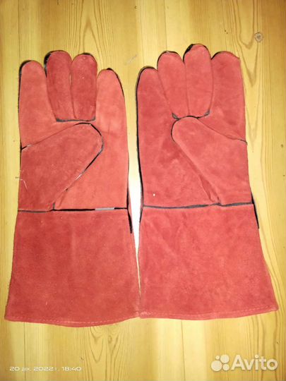 Перчатки для сварки, краги