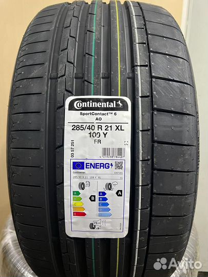 Continental ContiSportContact 6 285/40 R21 109Y