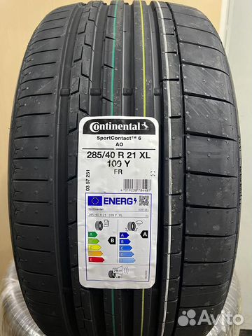 Continental ContiSportContact 6 285/40 R21 109Y