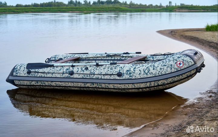 Моторная лодка mishimo lite 335 цвет камуфляж