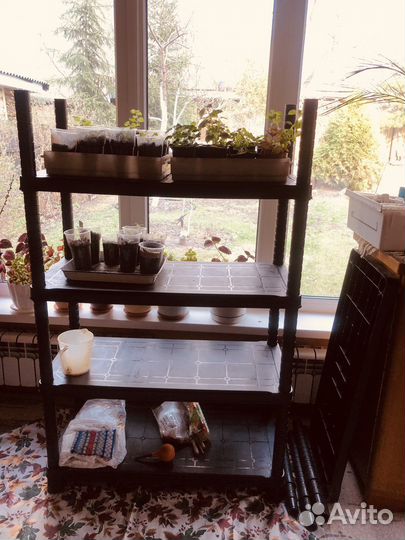 Стеллаж пластиковый