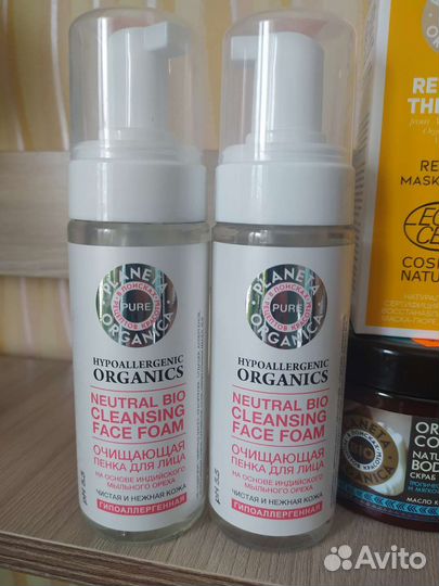 Скрабы для тела и лица, пенка для лица