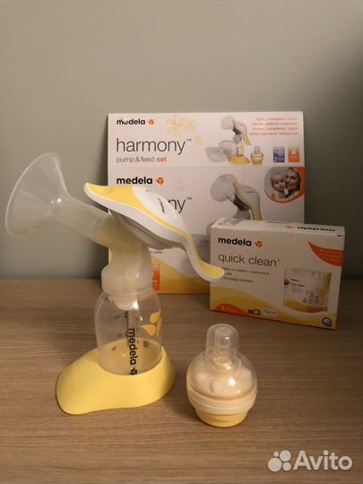 Молокоотсос Medela Harmony со смартсоской Calma