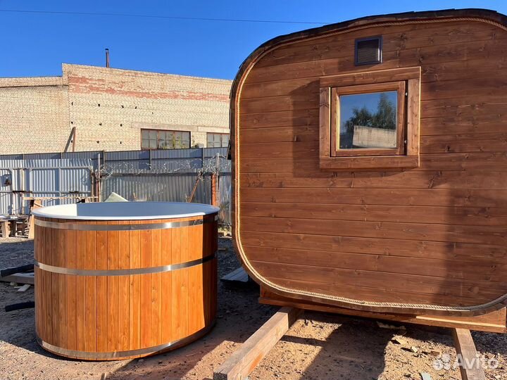 Купель с подогревом / банный чан