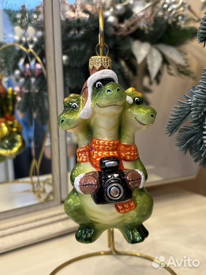 Ёлочные игрушки фабрики ариель дракон