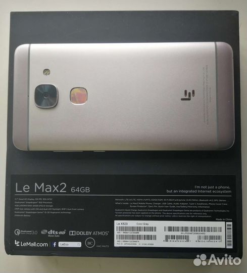 Leeco le max2 64гб, 4гб