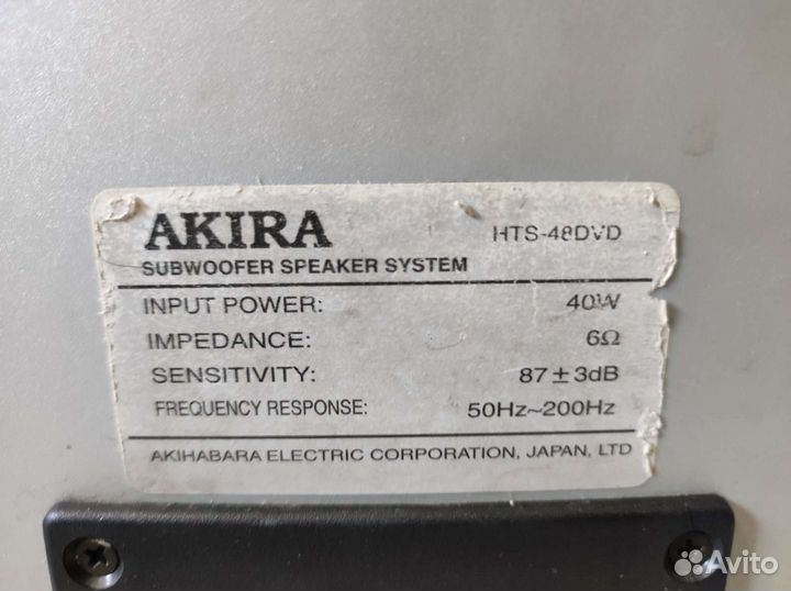 Акустика колонки