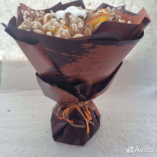 Съедобные букеты ореховые