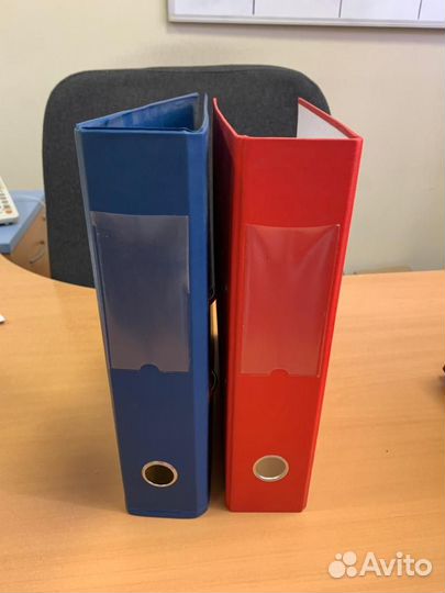 Продам папки скоросшиватели бу цветные как новые