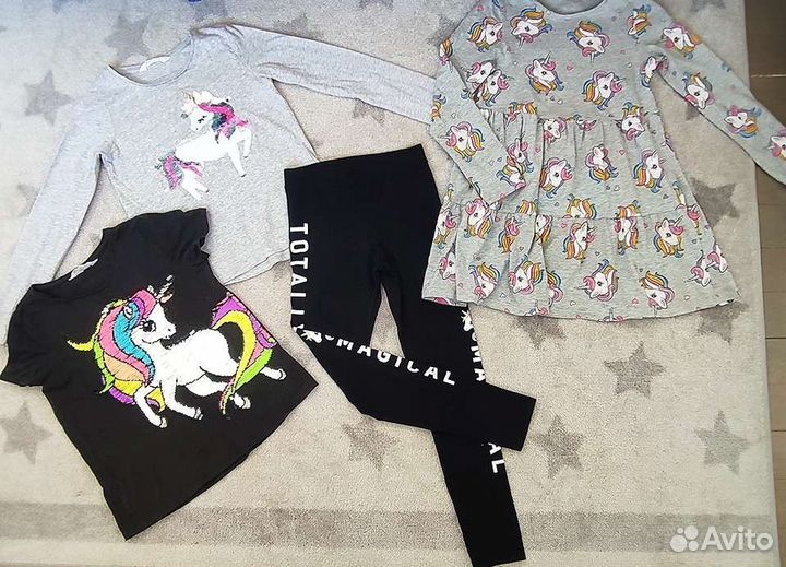 Одежда H&M единороги