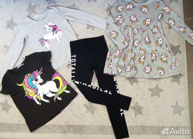 Одежда H&M единороги