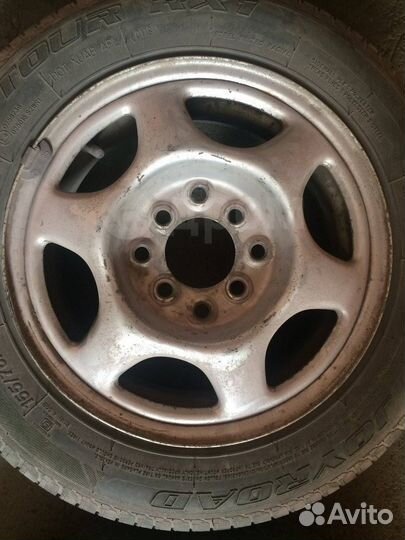 Комплект летних колес на Daewoo Matiz R13