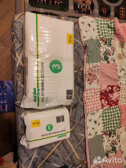 Подгузники 4-9 кг