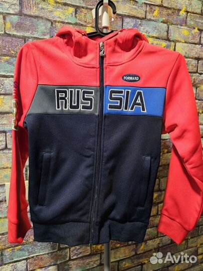 Детский спортивный костюм Russia forward теплый