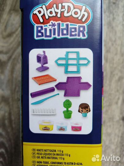 Игровой набор play-doh для лепки. Новые