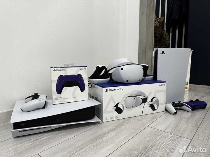 Sony Playstation 5 аренда, шлем PS VR 2