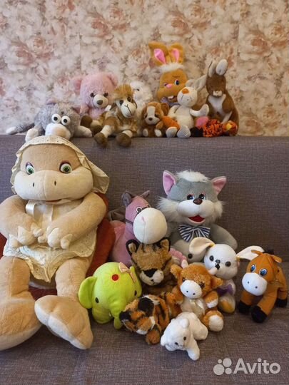 Мягкие игрушки пакетом