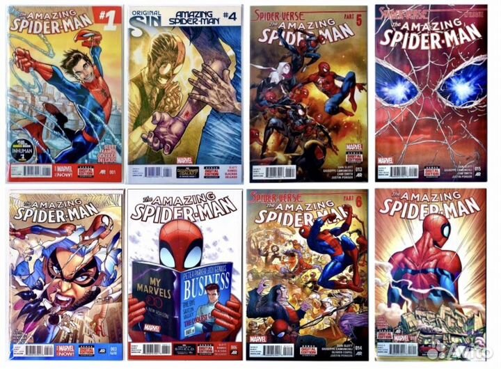 Комиксы Marvel синглы