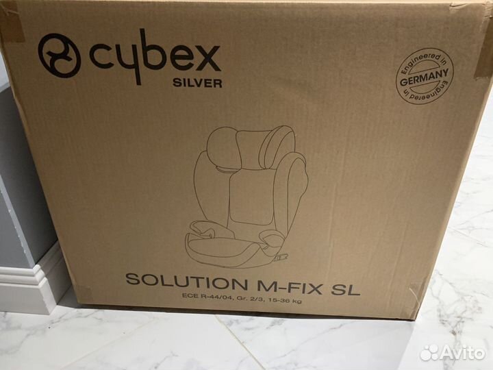 Детское автокресло новое Cybex Solution M-Fix SL