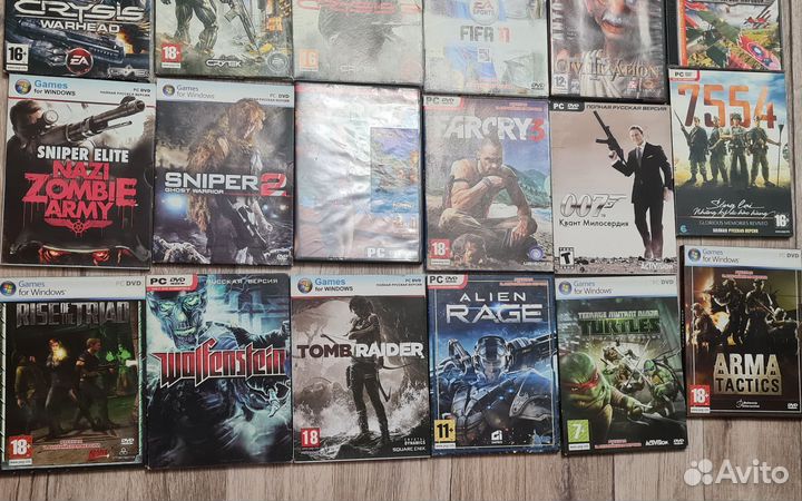 Компьютерные игры диски для пк