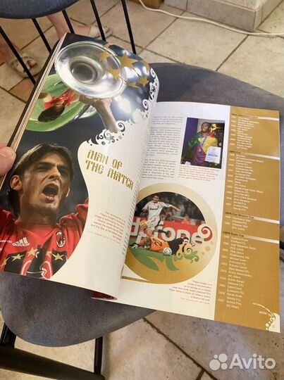 Программка финала лиги чемпионов 2008 Москва