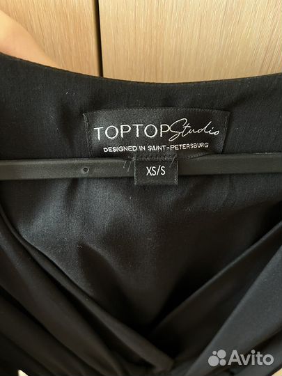 Платье toptop черное