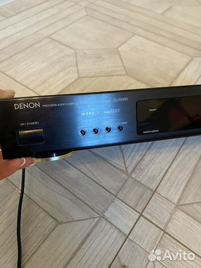 Стерео тюнер denon tu-235rd