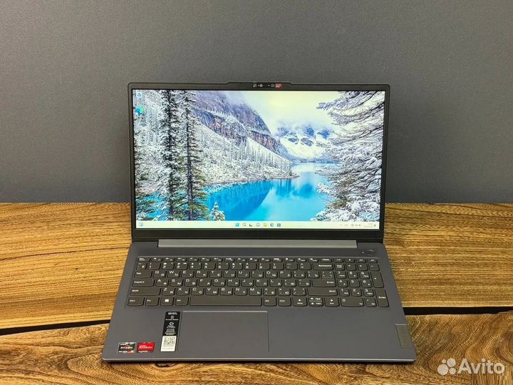 Ноутбук Lenovo Slim 3 (Ryzen 7th, 8+256GB SSD M.2)