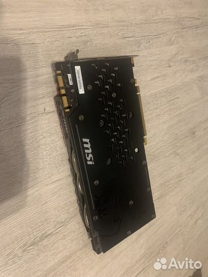 Видеокарта msi gaming x gtx 1070 8 gb