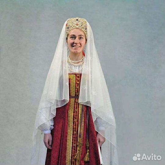 Кокошник (венец) свадебный