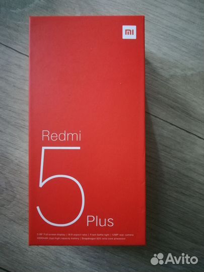 Xiaomi Redmi 5 Plus, 4/64 ГБ