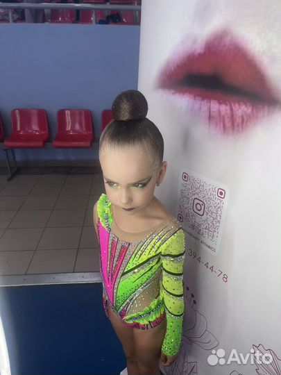 Образ (прическа, макияж ) для худ.гимнастики