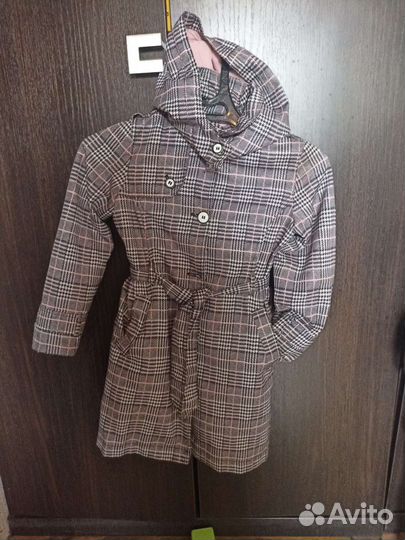 Пальто для девочки 128