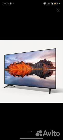 Xiaomi Mi TV A 50 2025, 4K Ultra HD, черный