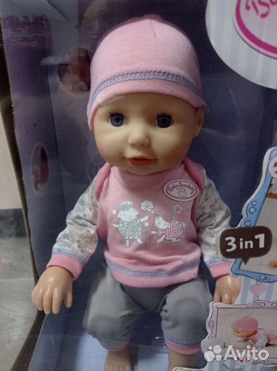 Baby annabell оригинальная ходит ползает