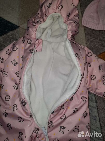 Комплект на выписку для девочки зима