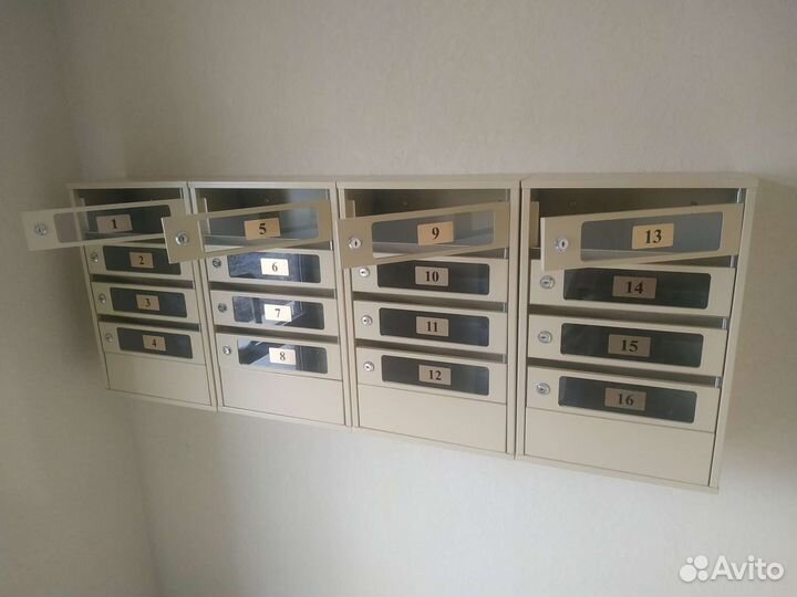 Ящик почтовый на 4-12 секций